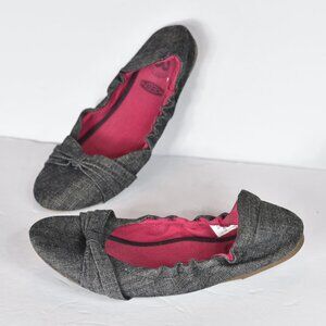 💸 Keen Cortona Ballet Flat Grey size 7